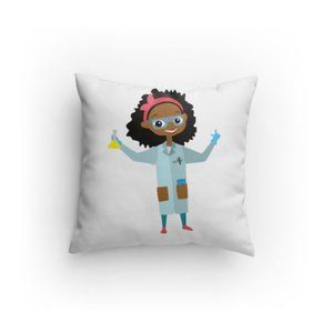 SOLD - Smart Sarah Reading Decorative Pillow